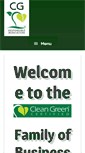 Mobile Screenshot of cleangreencert.com